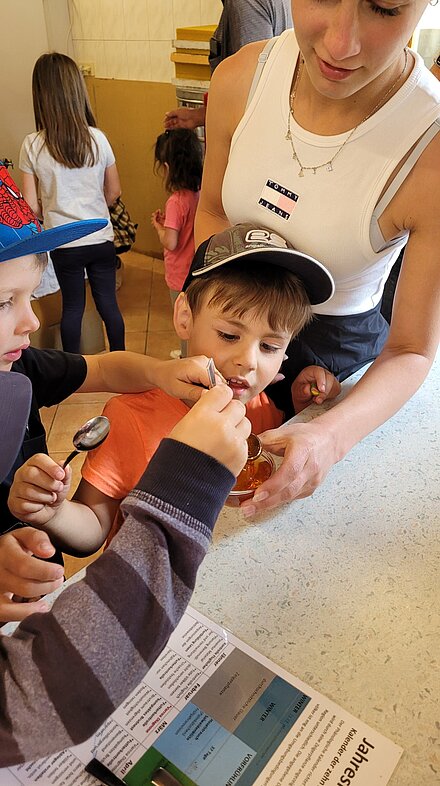 Jetzt eine Honigverkostung